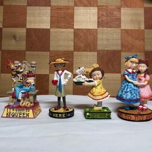 Bundle of (4) 1998 Mary Engelbreit Figures
